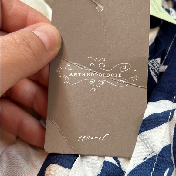 Orange and Blue Patterned Blouse - Picture 6 of 7